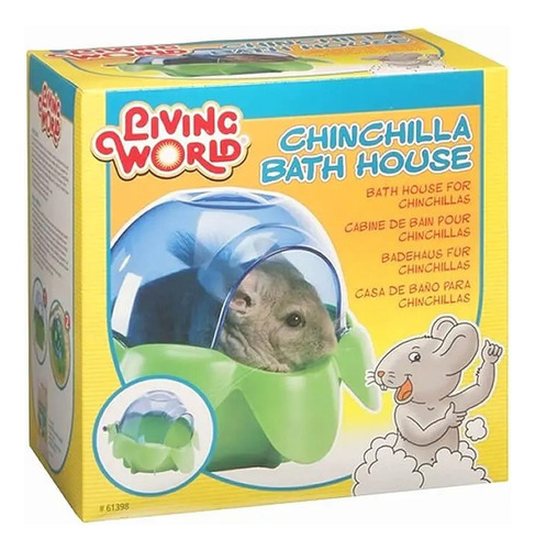 Baño Para Chinchilla Hamster Cuy Livingworld - Aquarift