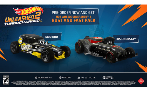 Hot Wheels Unleashed 2 Turbocharged Para Playstation 4