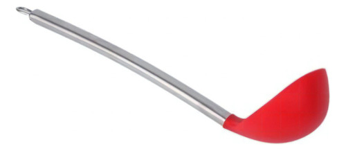 Concha Silicone Cabo Inox Utilidade Doméstica Cozinha Cor Multicor