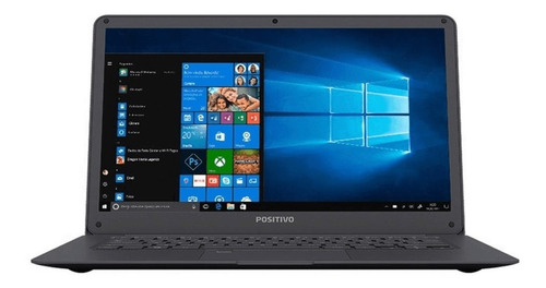 Notebook Positivo Intel Quad Core 4gb 64gb+64gb 14 Win 10