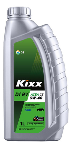 Aceite Kixx D1 Rv Sintético Acea C3 5w-40, 1l/6pzas