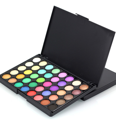 Set De Sombra De Ojos En Polvo Cosmético M 40 Colors Matt A