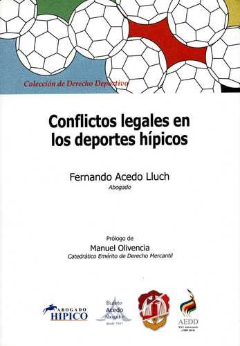 Libro Conflictos Legales En Los Deportes Hípicos