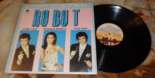 Robot - Las Mas Bellas Canciones De San Remo - Vinilo Arg.