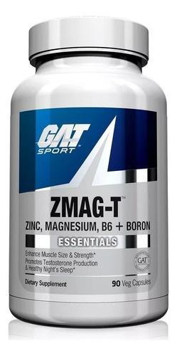 Zmag-t Gat Sport 90 Veg Caps Zing Magnesio B6 Boron