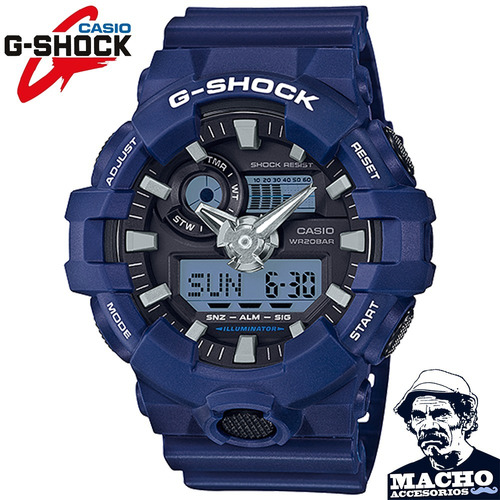 Reloj Casio G-shock Ga700-2a Genuino + Como Detectar Falso