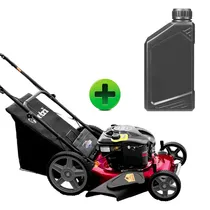 Comprar Cortadora Pasto Césped Petri Nafta 6.5hp Motor Briggs Stratton Recolectora Trituradora Cortadora Bolsa 42lts Aceite 1lt