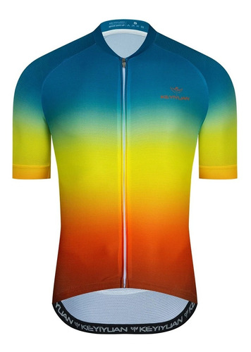 Tricota Polera Ciclismo Keyiyuan Masculina Manga Corta