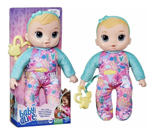 Muñeca Baby Alive Suave Y Adorable 29 Cm Original Hasbro