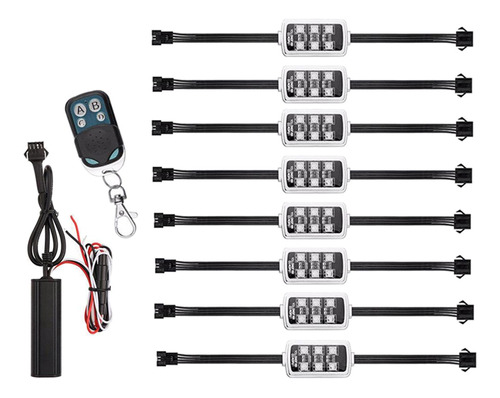 Kit Rgb Para Motocicleta | Multi Con Mando A Distancia | Com