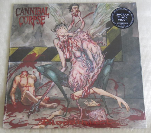 Cannibal Corpse Bloodthirst Lp Black Vinil 180gr + Poster