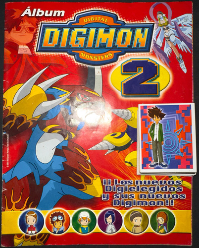 Álbum Digimon 2 (incompleto) - Navarrete 2001 Peruano