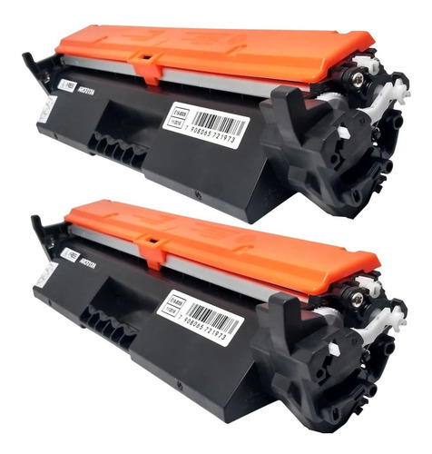Kit 2 Toner 18a Cf218a Com Chip Para M104w M132fn M132fw