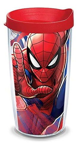 Tervis Marvel-spider-man Made In Usa Vaso Aislado De Doble P