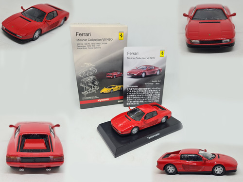 Kyosho 1/64 Kyosho Ferrari Testarossa 1:64