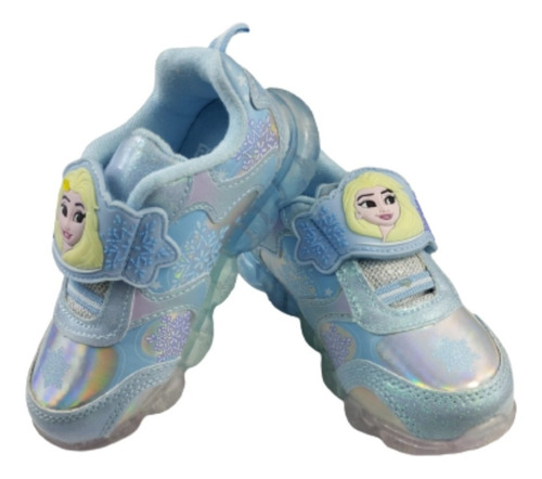 Tenis Para Niña Con Luces Frozen - Disney