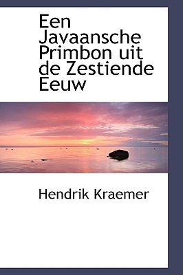 Libro Een Javaansche Primbon Uit De Zestiende Eeuw - Krae...