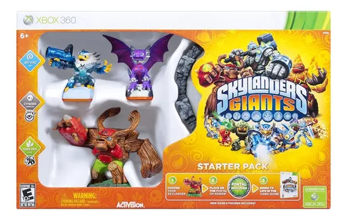 Skylanders Gigantes Starter Pack Juego + Figuras - Xbox 360