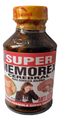 Super Memorex Cerebral  Capsulas C/u 500mg