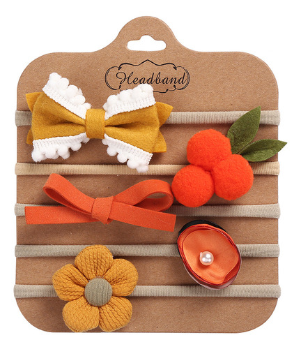 Set De Diademas Para Niños De Estilo Europeo Con Nudos