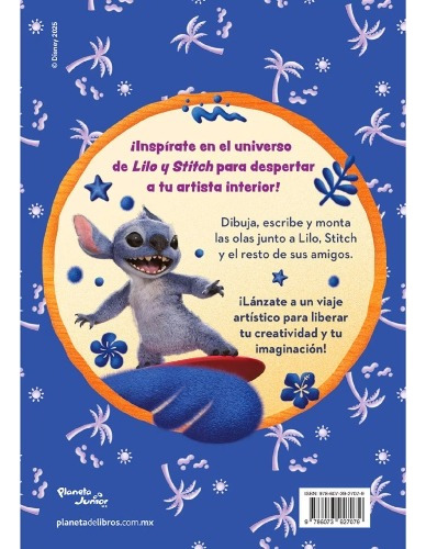 Lilo Y Stitch Libro De Arte Y Caos - Disney - Libro Original