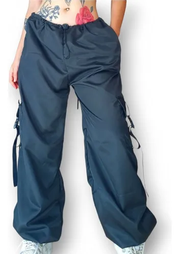 Pantalon cargo babucha sale