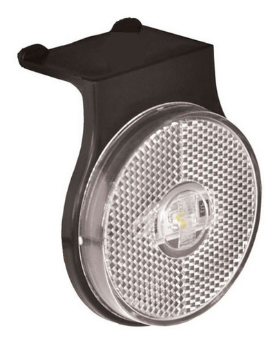 15 Lanterna Lateral Carreta Randon Bivolt Cristal Led 65mm