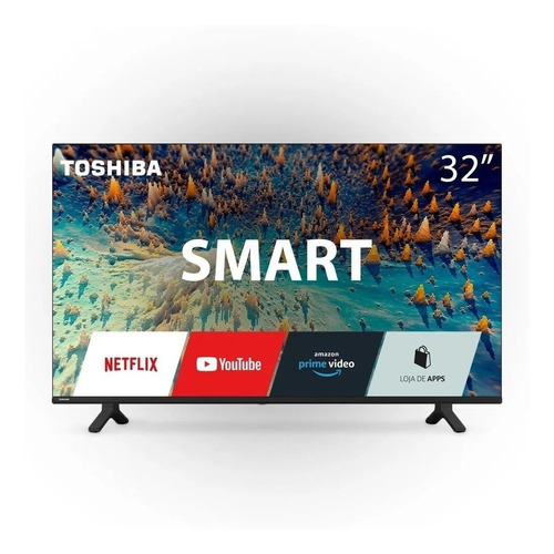 Imagem 1 de 4 de Smart TV Toshiba 32V35KB DLED HD 32" 100V/240V