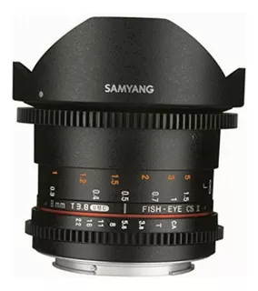 Samyang Cine Syhd8mv-nex Hd 8mm T/3.8 Fisheye Lens With