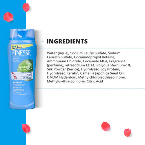 Shampoo Finesse Volumize + Strength Volumizing 384ml