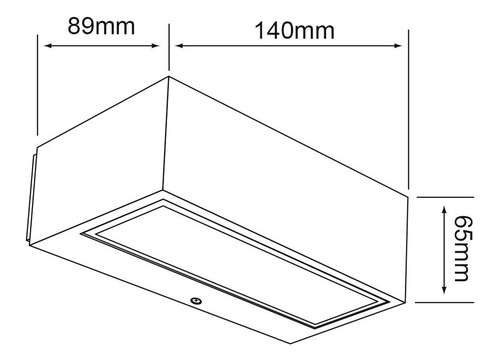 Imagen 5 de 7 de Luminaria Para Muro Exterior, Negro 9w Luz Día Tecnolite
