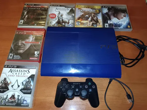 Ps3 Hen 4.91 Libre + 1 Control + 6 Juegos Físicos Originales (Usado)