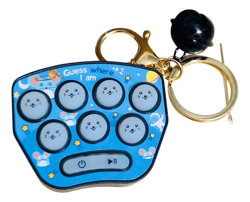 Llavero L Game Fidget Toy Hamster Memory Game Backpad 8893
