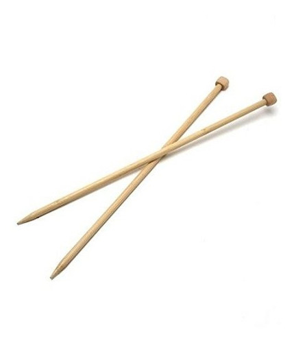 Clover 71089 Bamboo Single Point Knitting Needles 13 In. -14