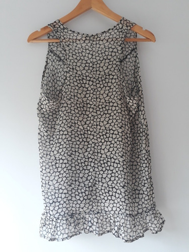 Remera Musculosa Marca Punto Cruz De Gasa Corazones