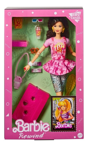 Barbie Signature Rewind 80s Edition Noche De Películas