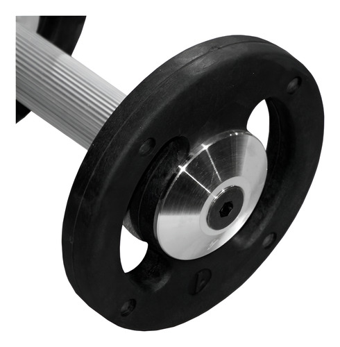 Kit De Dumbbells Injetados Montados (12kg A 30kg) + Suporte