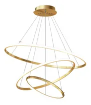 Comprar Moderna Luminaria Anillos Colgante Luz Led Bajo Consumo