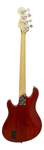 Bajo Squier Deluxe Dimension Bass Iv Crm Red Mn 030-1402-538 Acabado del cuerpo Gloss polyurethane Cantidad de cuerdas 4 Color Crimson Red Orientación de la mano Diestro