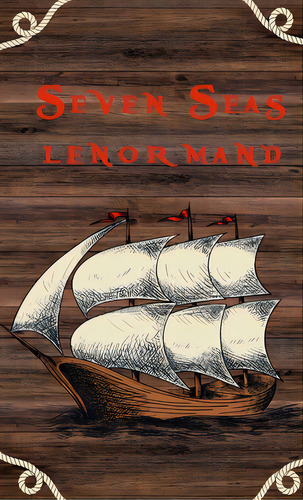 Seven Seas Lenormand, De Sawyer, Eva. Editorial Lulu Pr, Tapa Blanda En Inglés