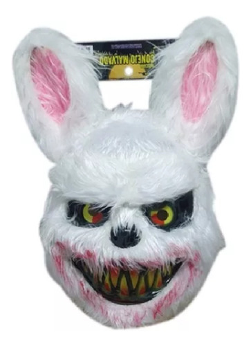 Máscara Terror Conejo Asesino Halloween Disfraz Niños