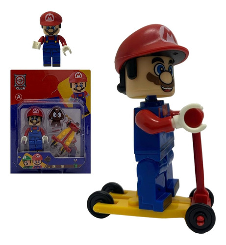 Minifiguras Armables Mario Bross