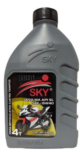 Aceite Sky 4 Tiempos 15w40 Original Sellado