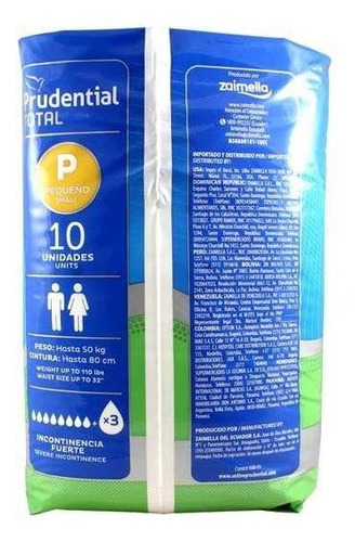 Imagen 3 de 3 de Prudential Total Paquete Con 10 Unidades