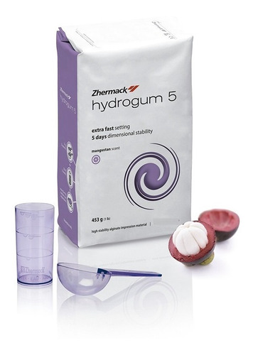 Alginato Hydrogum 5 Zhermack 453gr Cromático Odontología