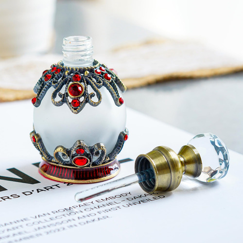 Yu Feng Botella De Perfume De Vidrio Decorativa De 15 Ml Vac