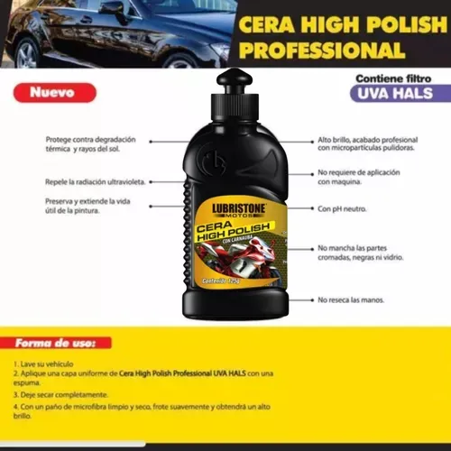 Cera Para Moto Lubristone