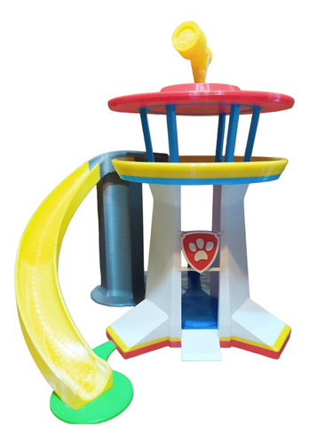  Paw Patrol Torre De Control Todo En Uno. Tobogan Y Ascensor