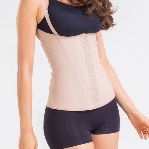 Cinta Corselet Modeladora Esbelt 458 Emborrachada Com Alça