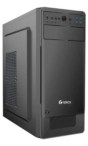 Case Teros Te1074n Mid Tower Atx 250w Usb 3.0/2.0 Audio Negr